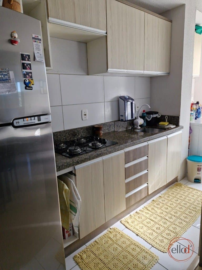 Apartamento semi mobiliado