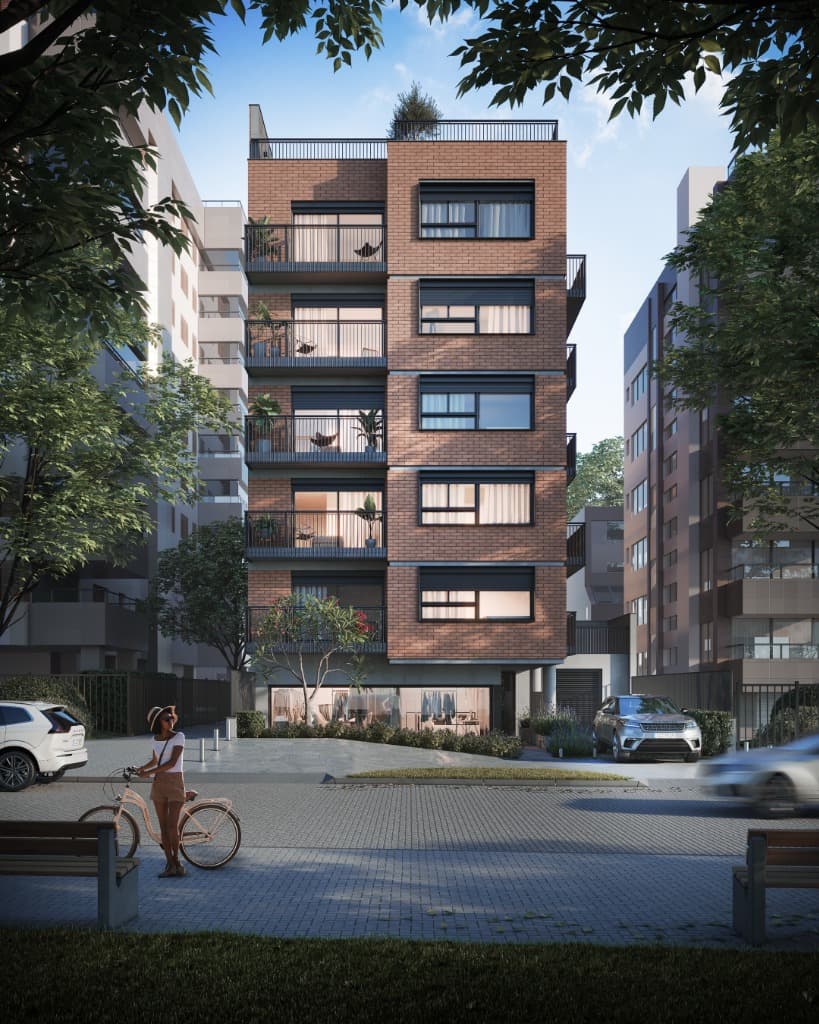 Apartamento com 1 dormitório em frente ao Parcão