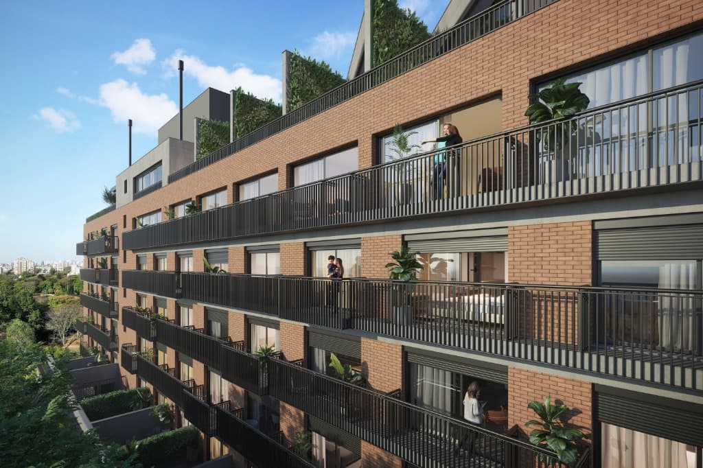 Apartamento com 1 dormitório em frente ao Parcão