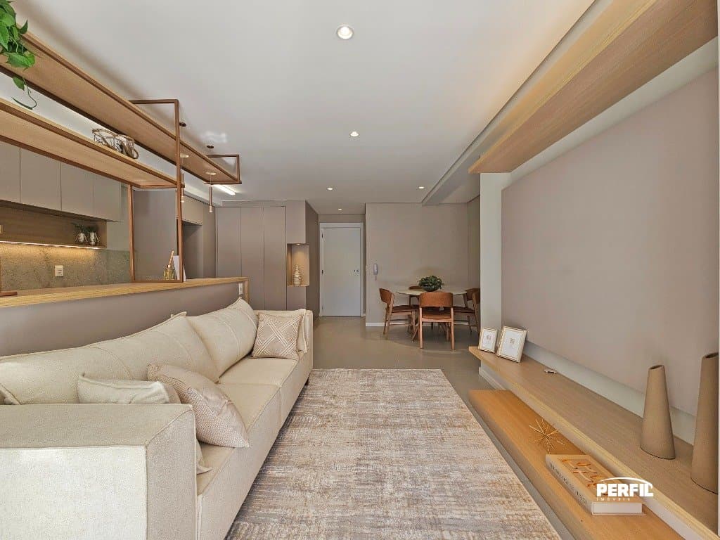 Mobiliado Com Sacada Gourmet e Terraço | Pettros